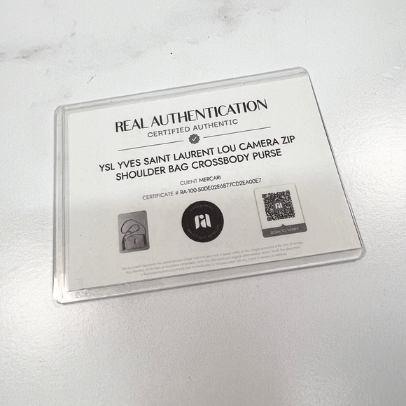 YSL Yves Saint Laurent Lou Camera Zip Shoulder Bag Crossbody Purse - Picture 11 of 11